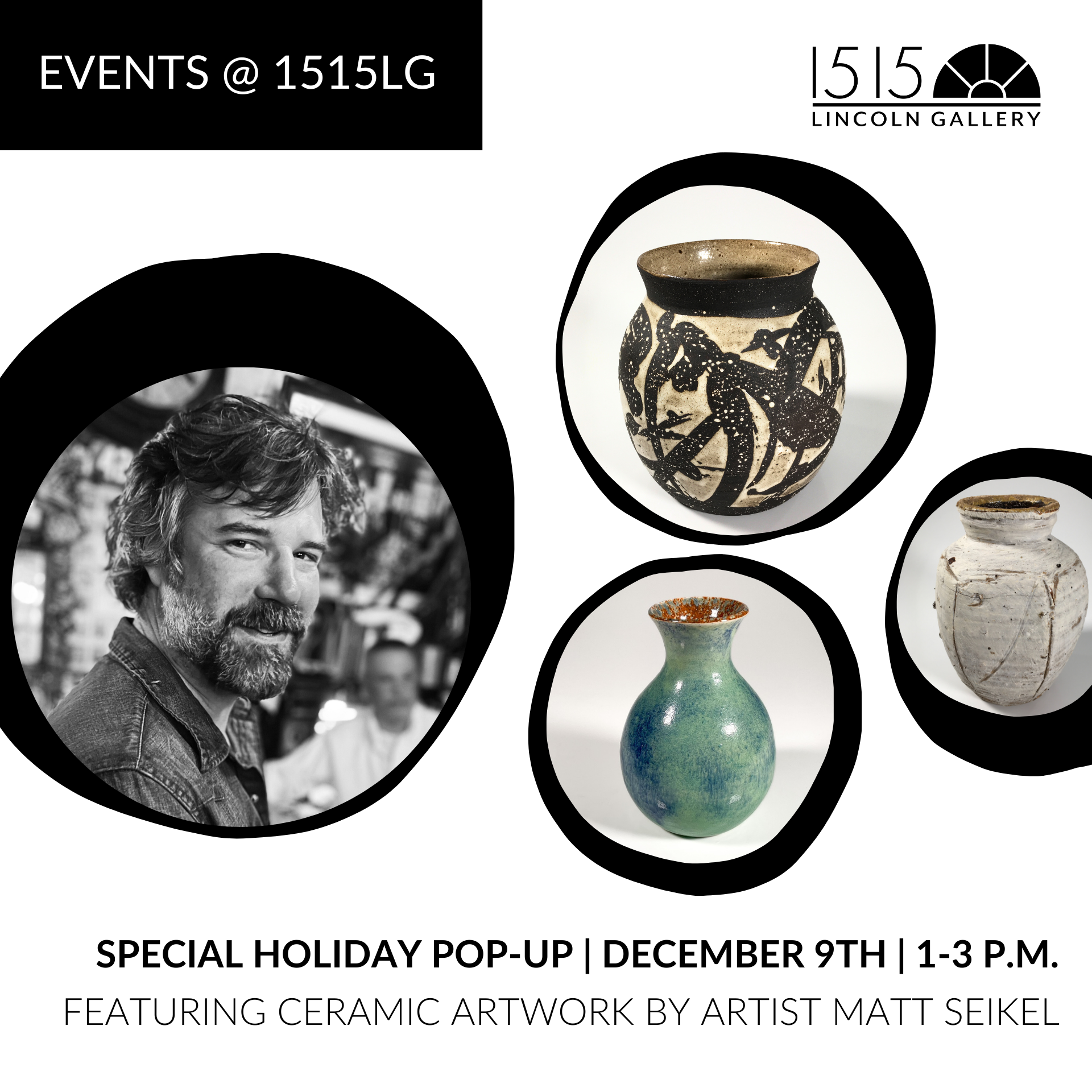 Matt Seikel, Roger runge & Sheridan Conrad — 1515 Lincoln Gallery